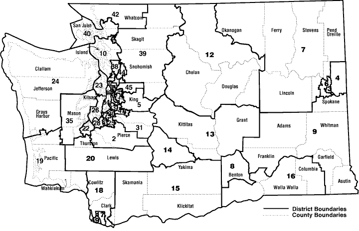 Washington State Legislative Districts