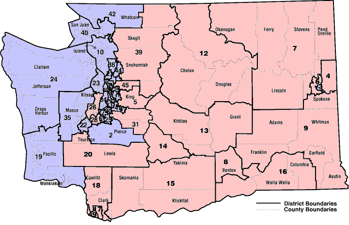 Washington State Voting Map London Top Attractions Map
